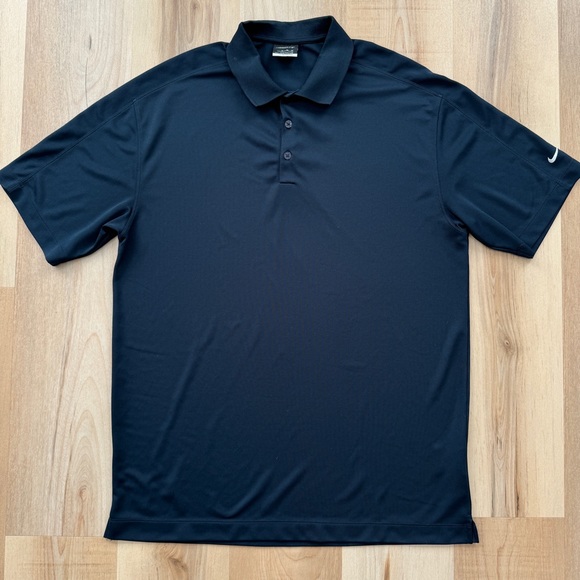Nike Golf Polo Dri Fit Shirt Dark Blue / Navy XL - Picture 1 of 9